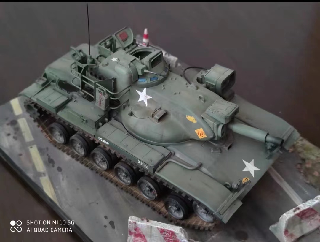 1/35 アメリカ M６０A2 戦車 塗装済完成品_画像5