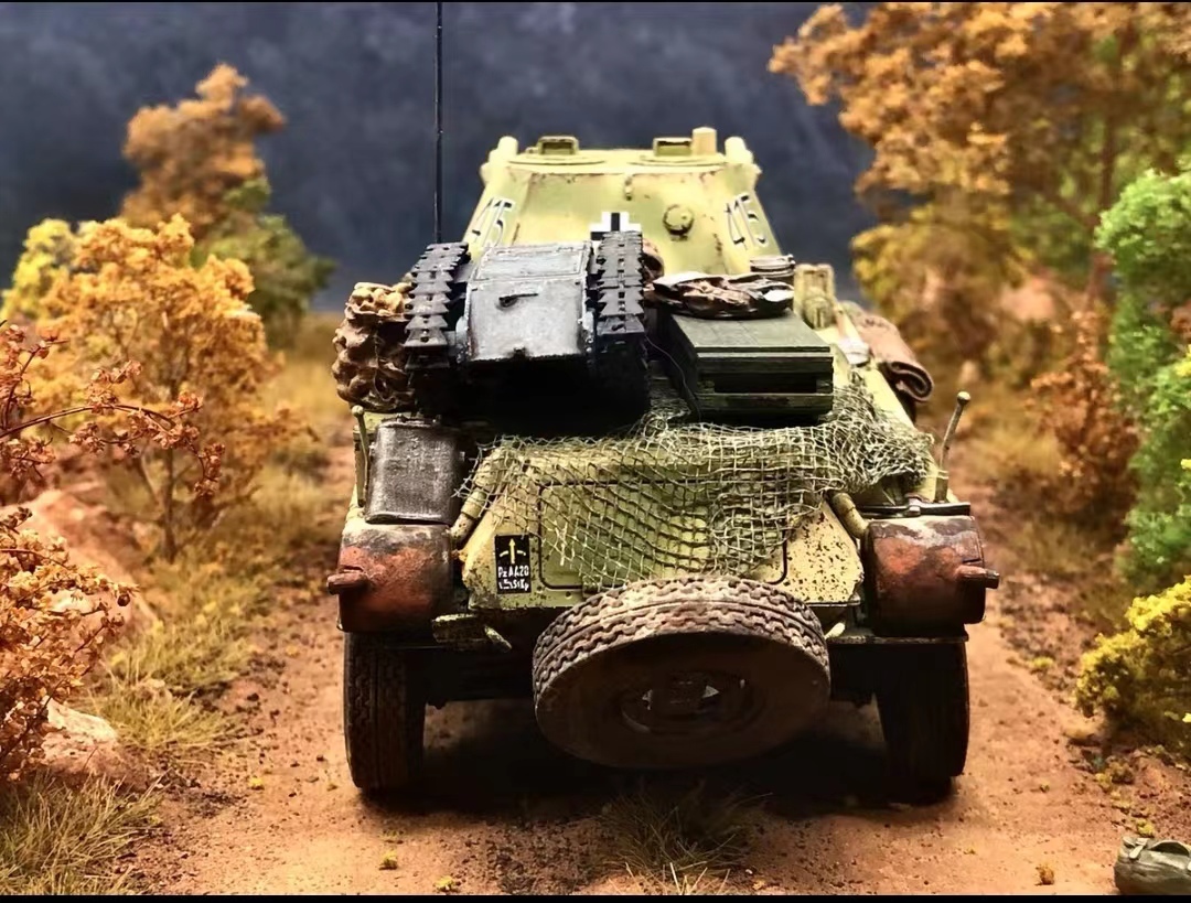 1/35 Germany Jaguar equipment . car painted final product 