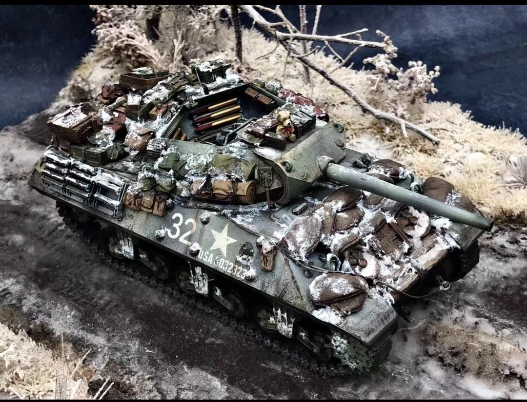 1/35 アメリカ M10 駆逐戦車 塗装済完成品_画像3