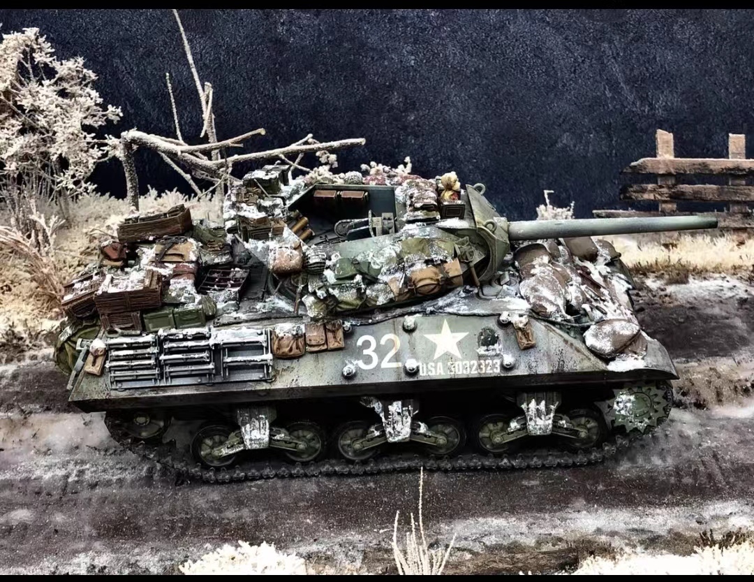 1/35 アメリカ M10 駆逐戦車 塗装済完成品_画像2