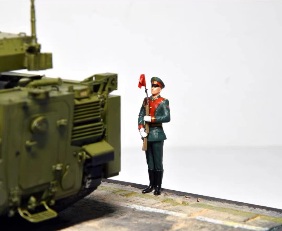 1/35 ロシア Kurganets-25 IFV 歩兵戦車 塗装済完成品 フィギュア人形兵士付き_画像9