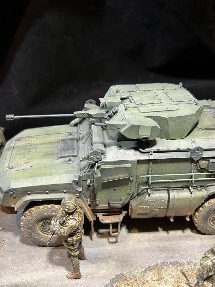 1/35 ウクライナ侵攻 ロシア陸軍 ジオラマ完成品 オリジナル製作_画像8