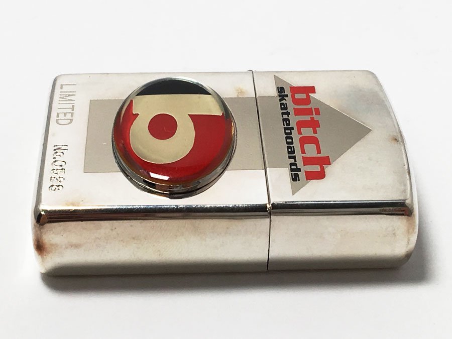 品 ZIPPO ジッポー bitch 1997 ビッチ 限定 ジッポーライター No.0528