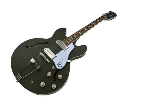 epiphone casino worn Olive エレキギター フルアコ 良好 S7667659