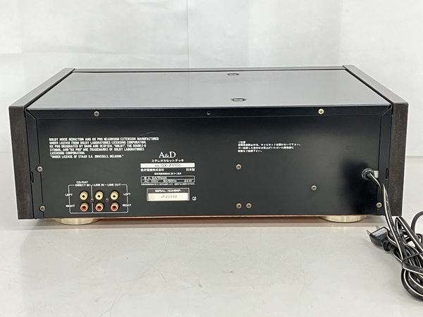 A&D GX-Z9100 カセットデッキ オーディオ 音響機器 ジャンク K7578979