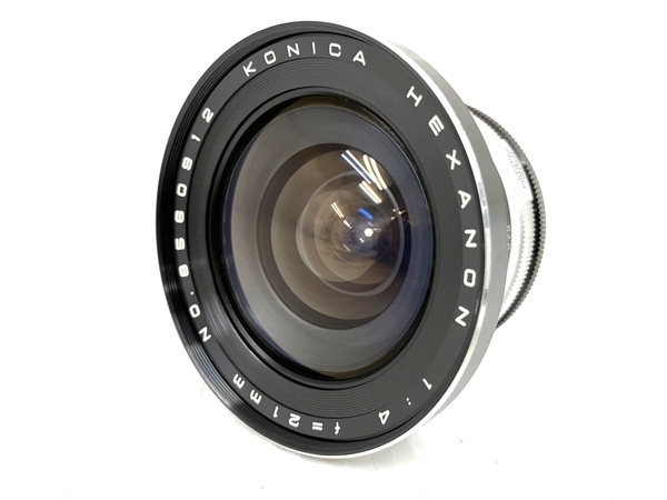 KONICA HEXANON 1:4 f=21mm レンズ カメラ周辺 ジャンク O7687254