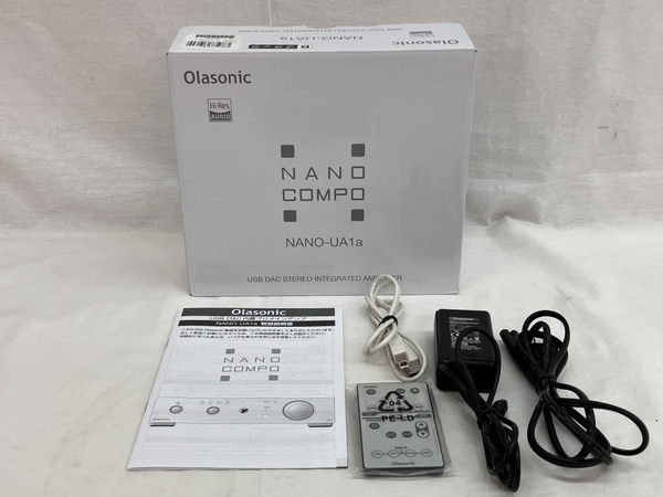 Olasonic NANO-UA1a DAC内蔵プリメインアンプ オラソニック 音響機材