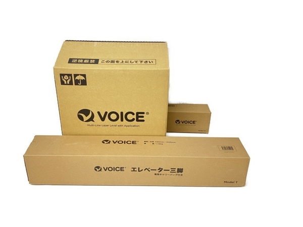 VOICE Model-G8 レーザー墨出し器 三脚 受光器付き 未使用 S7683555