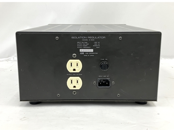 CSE E-500 電源装置 アイソレーション レギュレーター M7648598 CSE E-500 電源装置 アイソレーション レギュレーター M7648598