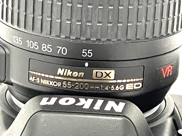 Nikon D600 AF-S DX NIKKOR 55-200mm F4-5.6G ED VR レンズセット レンズ ボディ 光学機器 ニコン  M7720219