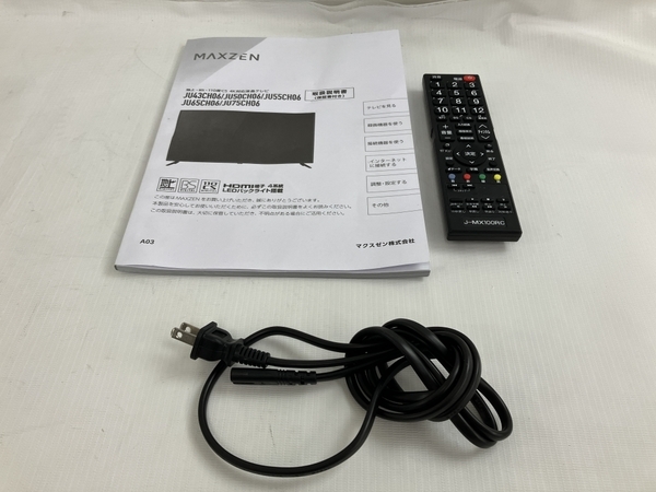 MAXZEN JU55CH06 55型 4K対応 LED 液晶テレビ マクスゼン 楽 N7697246