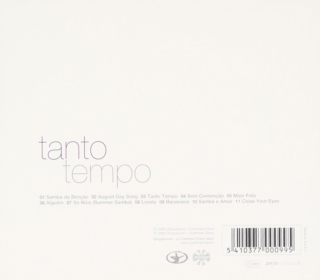 TANTO TEMPO ベベウ・ジルベルト 輸入盤CD_画像2