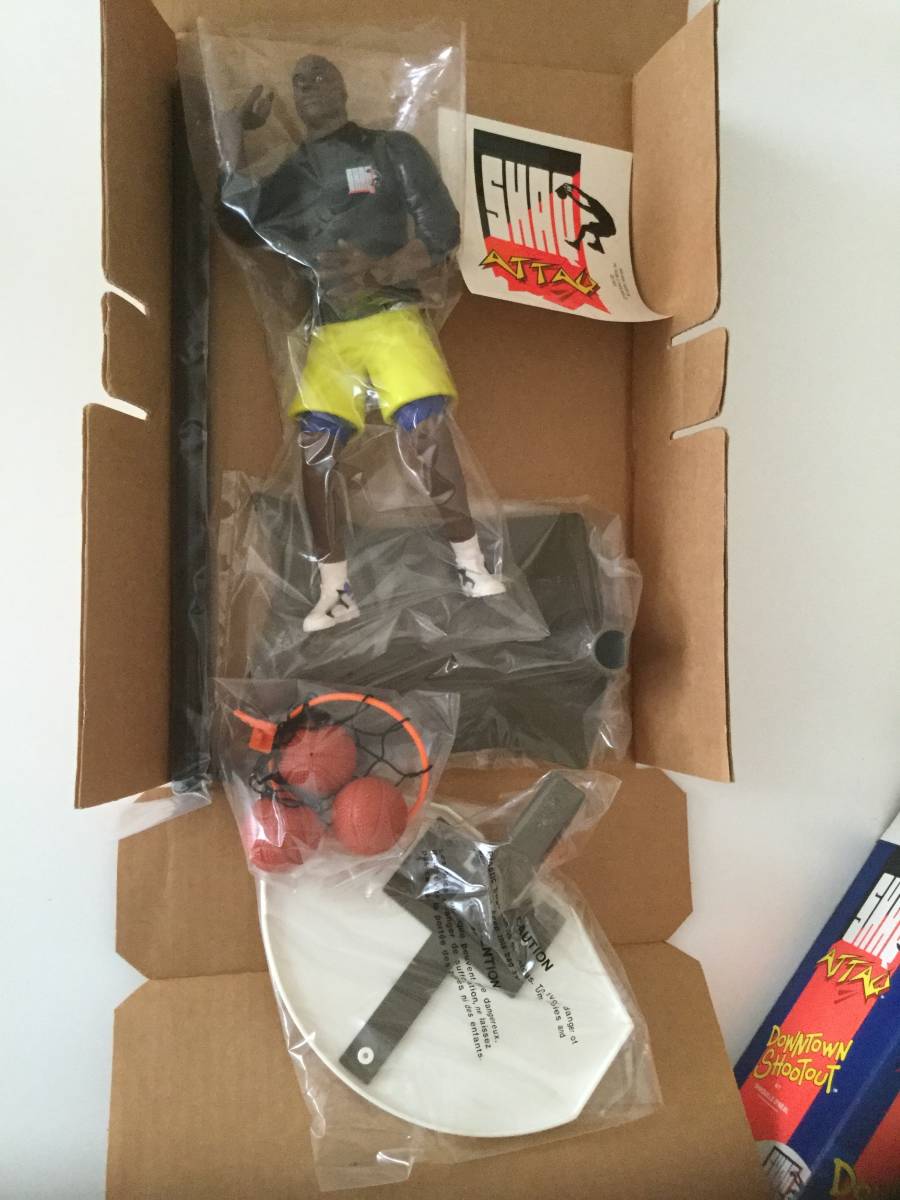 # SHAQ ATTAQ/ car key ru O'Neill / action figure / ball shooting / basketball /Kenner(kena-)