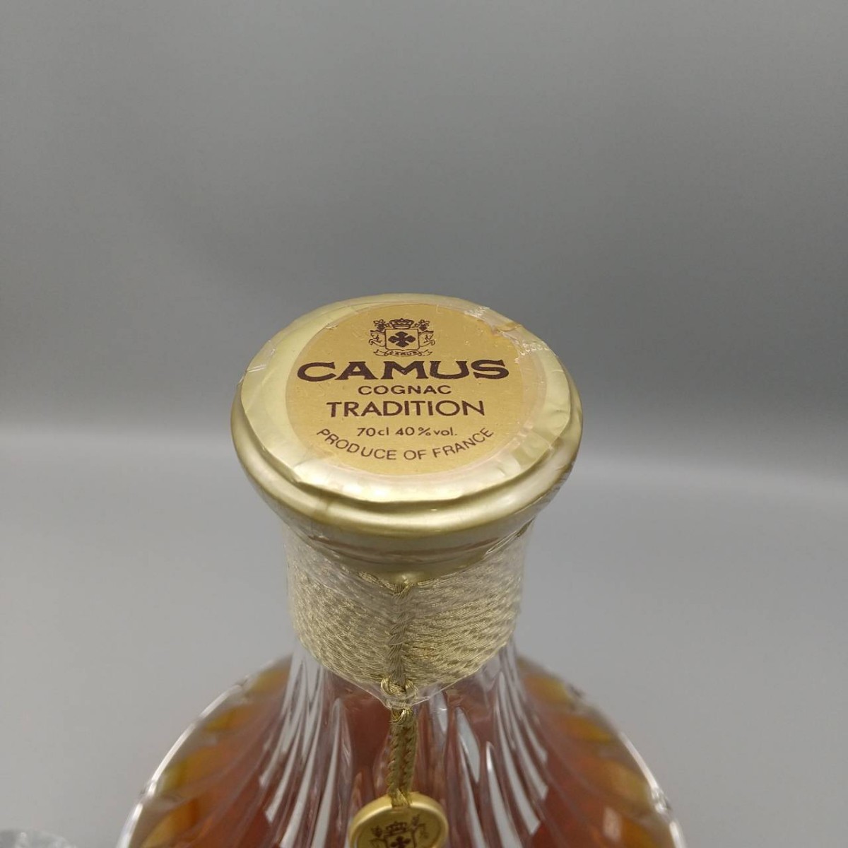 未開栓】CAMUS カミュ トラディション バカラボトル ブランデー 未開栓】CAMUS カミュ トラディション バカラボトル ブランデー