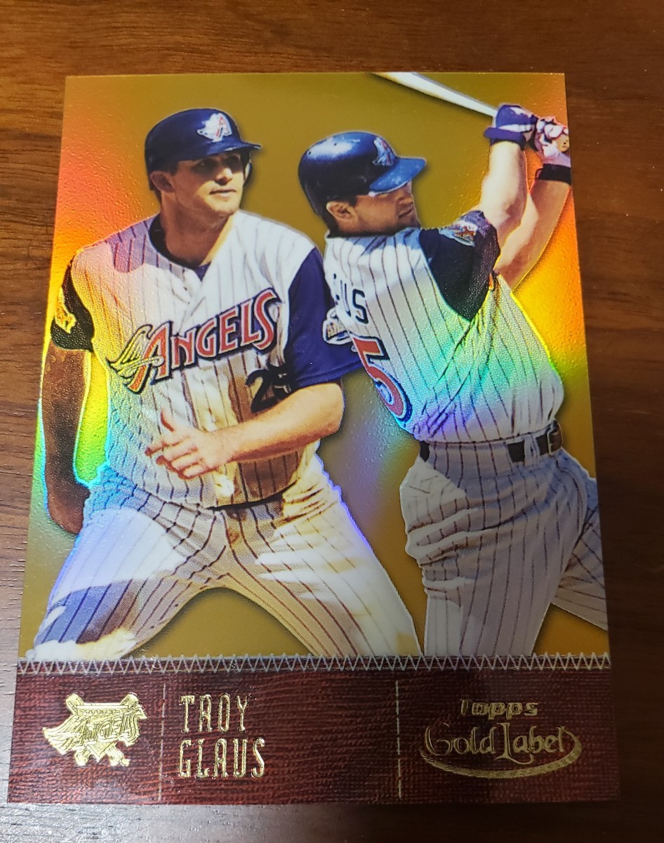 Troy Glaus 2001 Topps Gold Label Class 3 Gold #107 299枚限定 046/299 シリアルナンバー 入り MLB カード　同梱可_画像3
