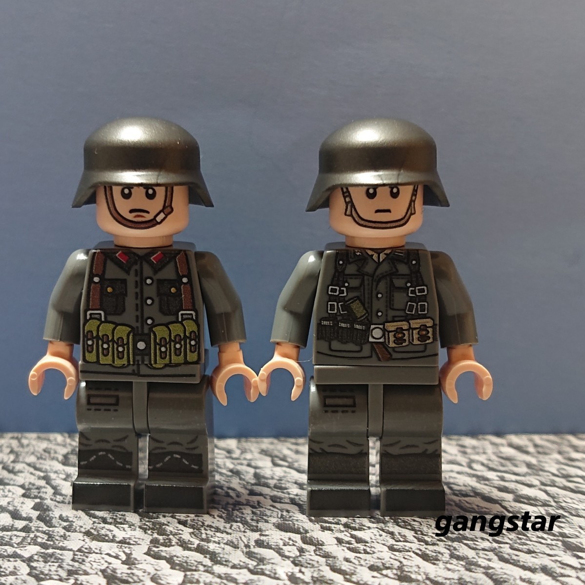 【国内発送 レゴ互換】ドイツ軍兵士8人&アクセサリーセット ミリタリーブロック_画像4