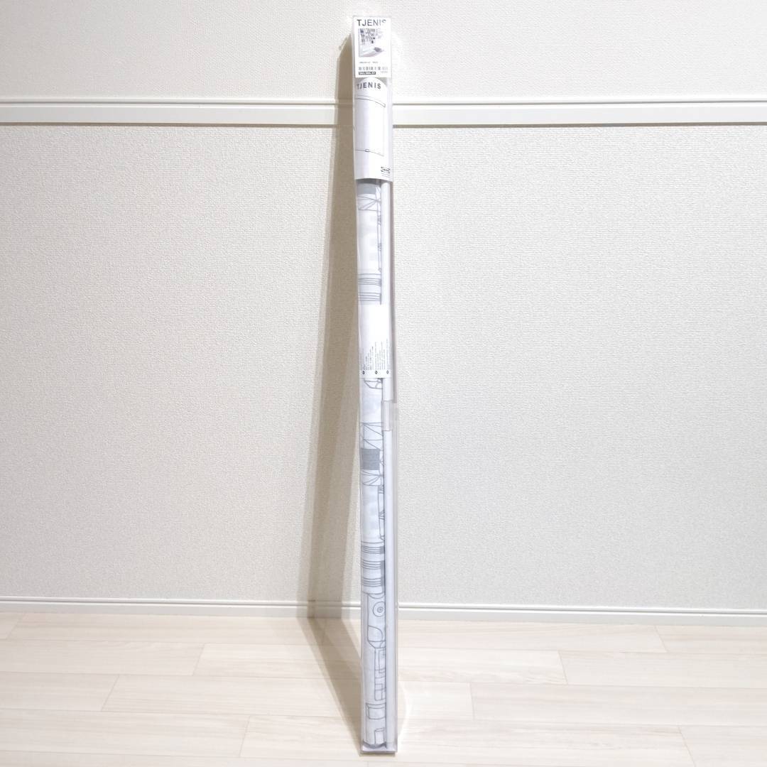 [ не использовался . близкий ]IKEA Ikea роликовая штора монохромный дизайн TJENISje лак 100×163cm