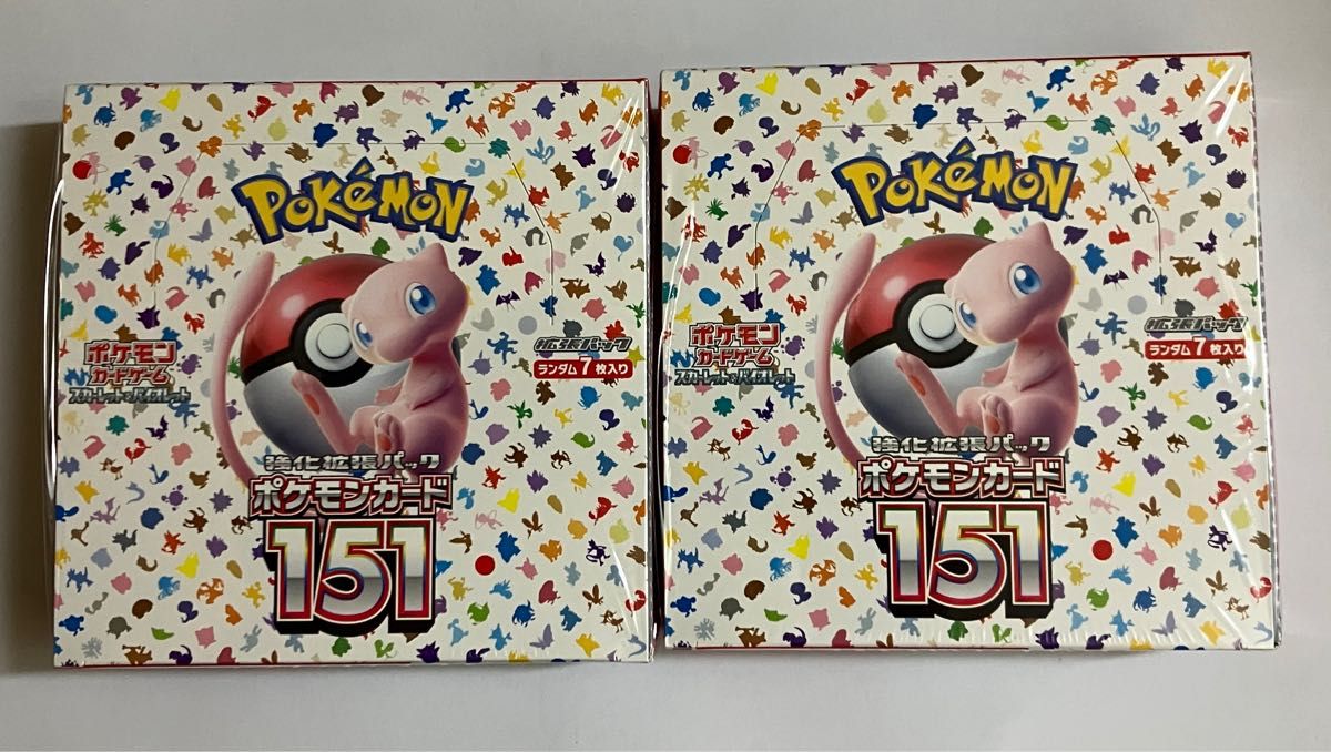 新品未開封】 ポケモンカード151 2BOX|Yahoo!フリマ(旧PayPayフリマ)