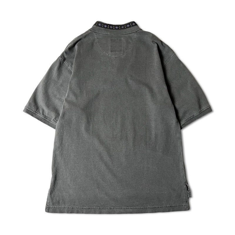 90s USA製 alf チロリアンテープ 半袖 Tシャツ M / 90年代 アルフ アメリカ製 オールド スキッパーシャツの画像2