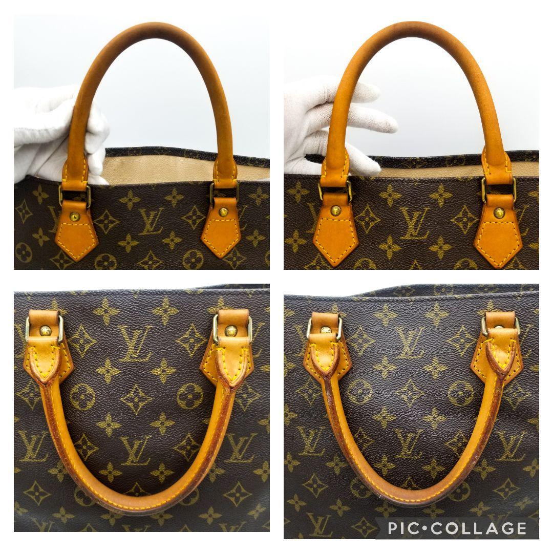 美品 ルイヴィトン サックプラ トートバッグ B4 モノグラム 通勤通学