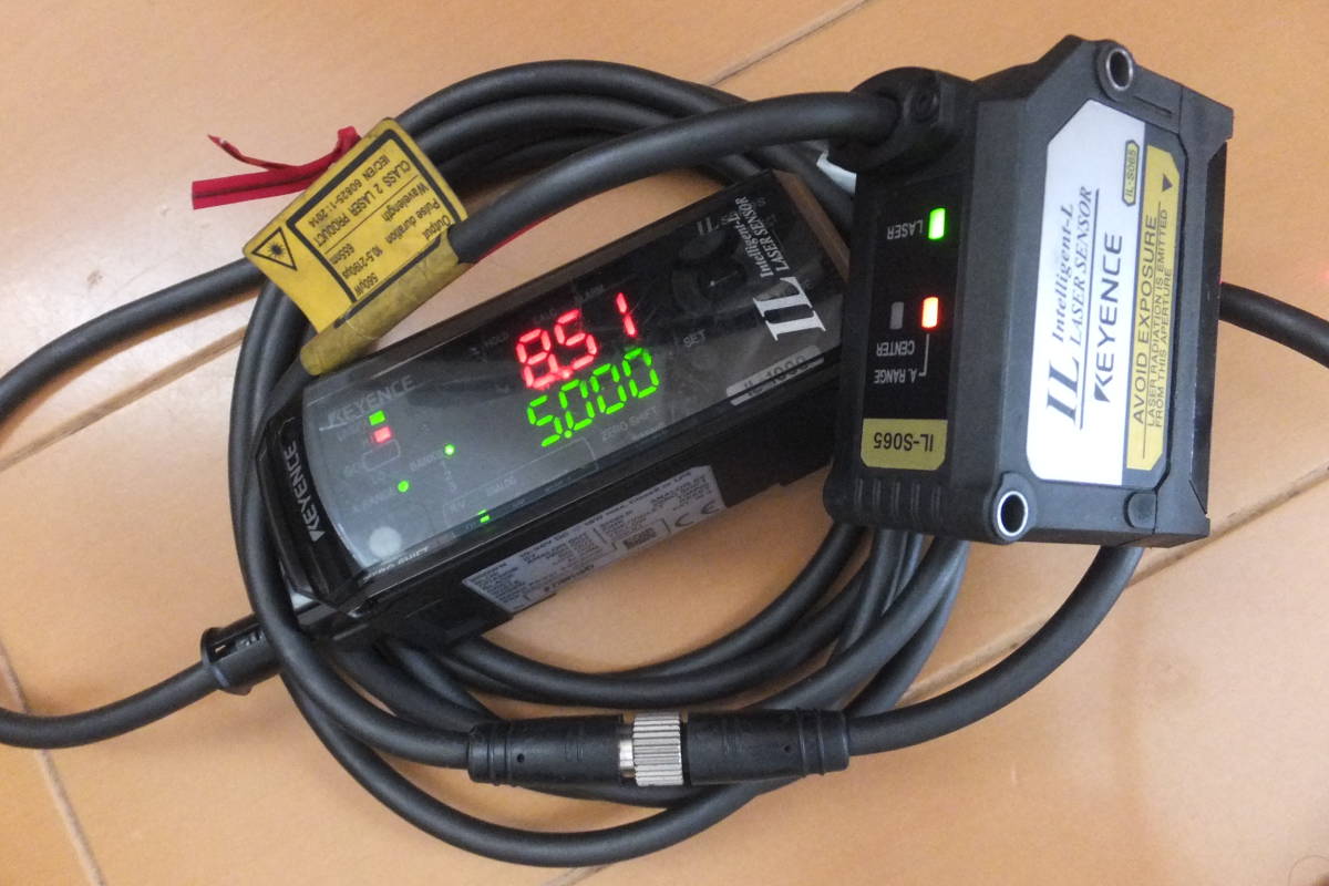 KEYENCE キーエンス IL-1000 IL-S065 OP87056 レーザセンサ KEYENCE キーエンス IL-1000 IL-S065 OP87056 レーザセンサ