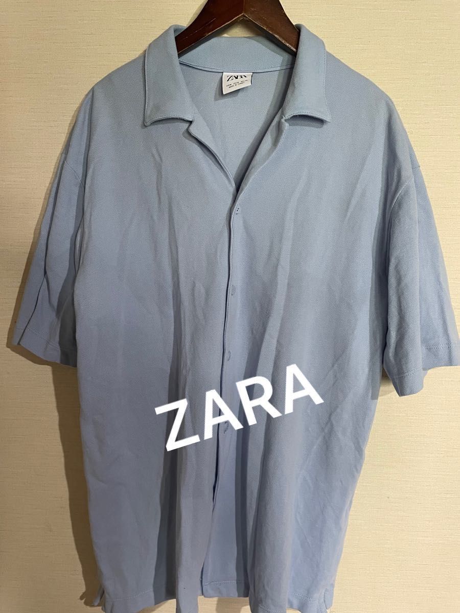 ZARA  オープンカラーシャツ