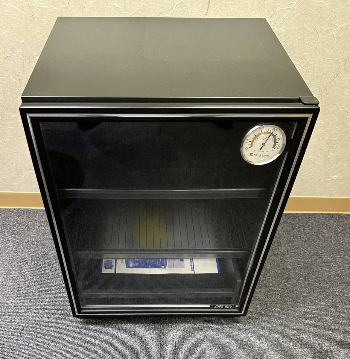 EKA-3017OH】1円スタート TOYO LIVING HYGROMETER 全自動電子防湿保管