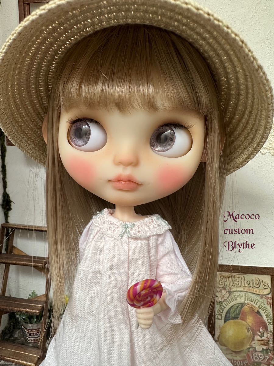 ☆Custom BLYTHE ☆ カスタムブライス.:*macocodoll.*ハローアゲイン