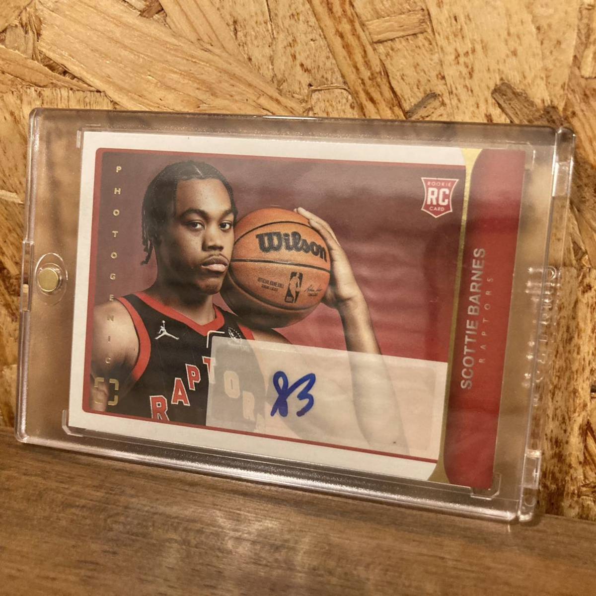 NBAカード RC SCOTTIE BARNES auto-