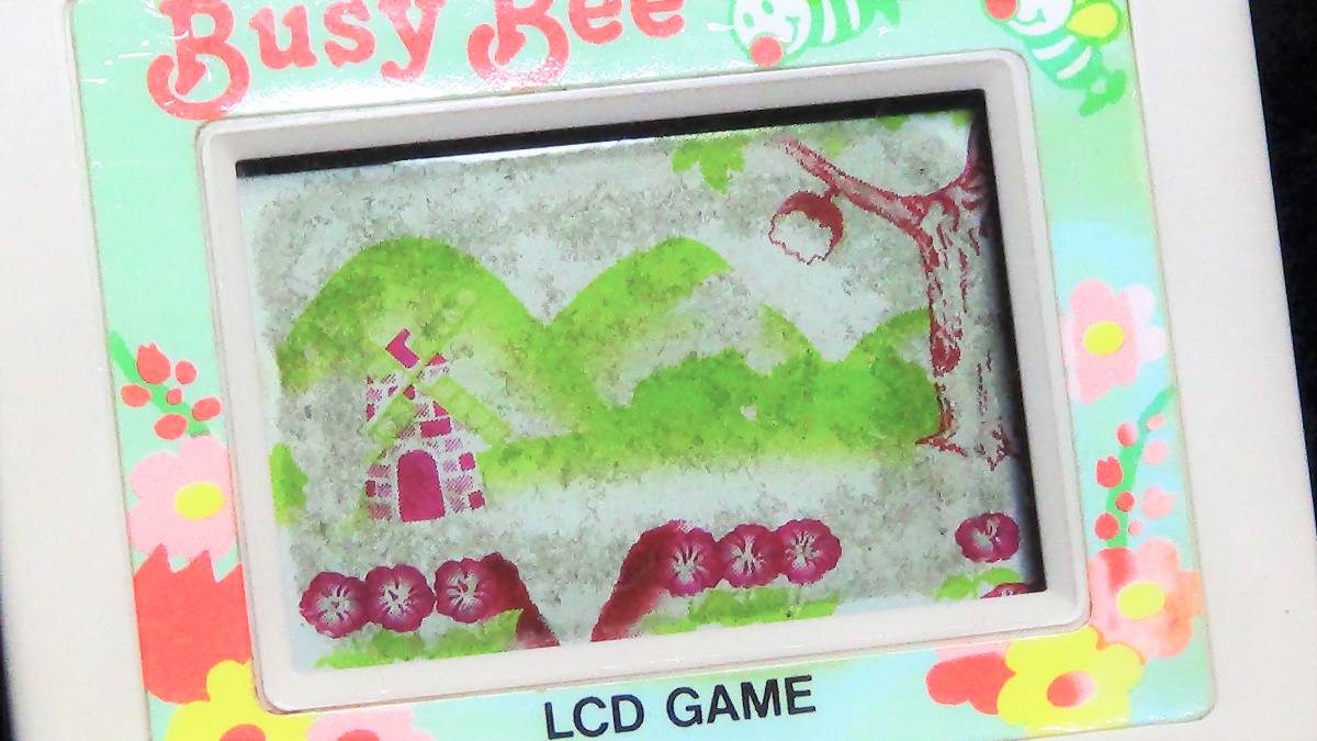 再値下 BUSY BEE ビジービー 日本製 ゲーム game レトロ ゲーム lsi lcd おもちゃ 珍しい 貴重 ビンテージ 電子ゲームの画像2