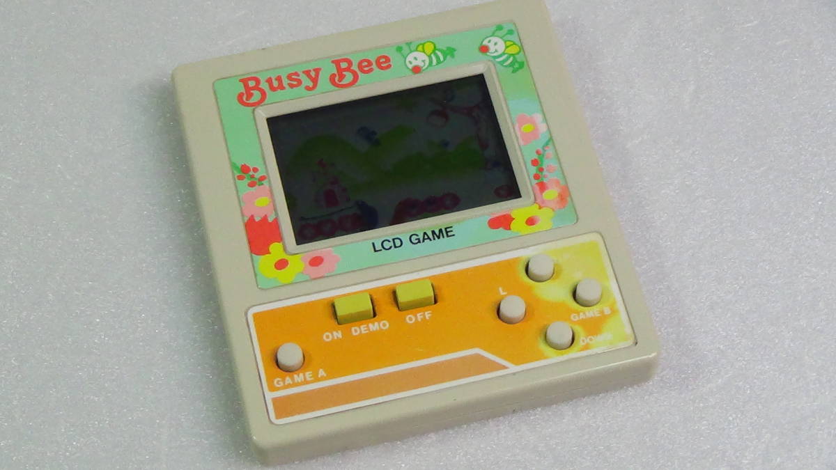 再値下 BUSY BEE ビジービー 日本製 ゲーム game レトロ ゲーム lsi lcd おもちゃ 珍しい 貴重 ビンテージ 電子ゲームの画像4