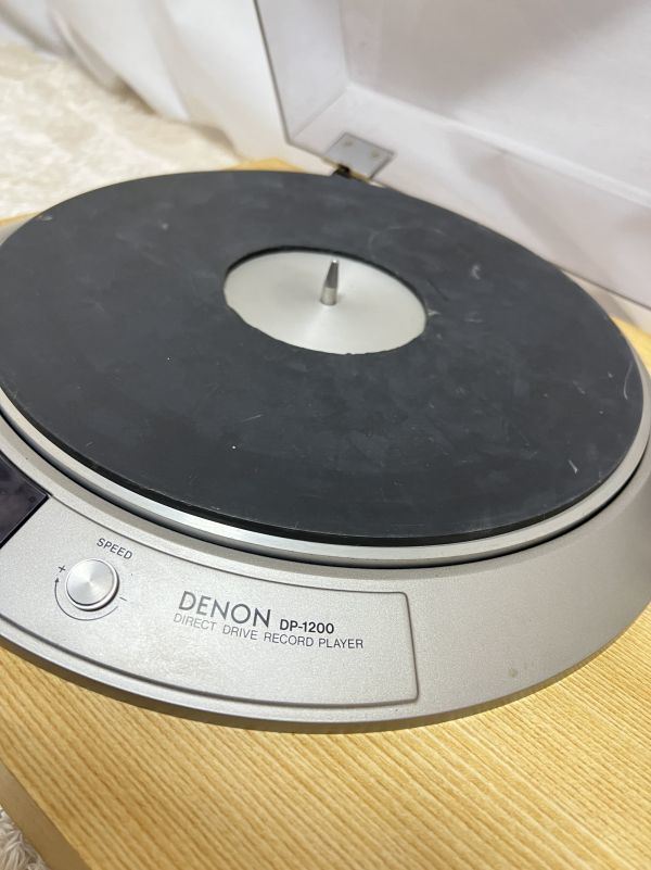 DENON デノン Dp-1200 ターンテーブル レコードプレイヤー 手数料安い