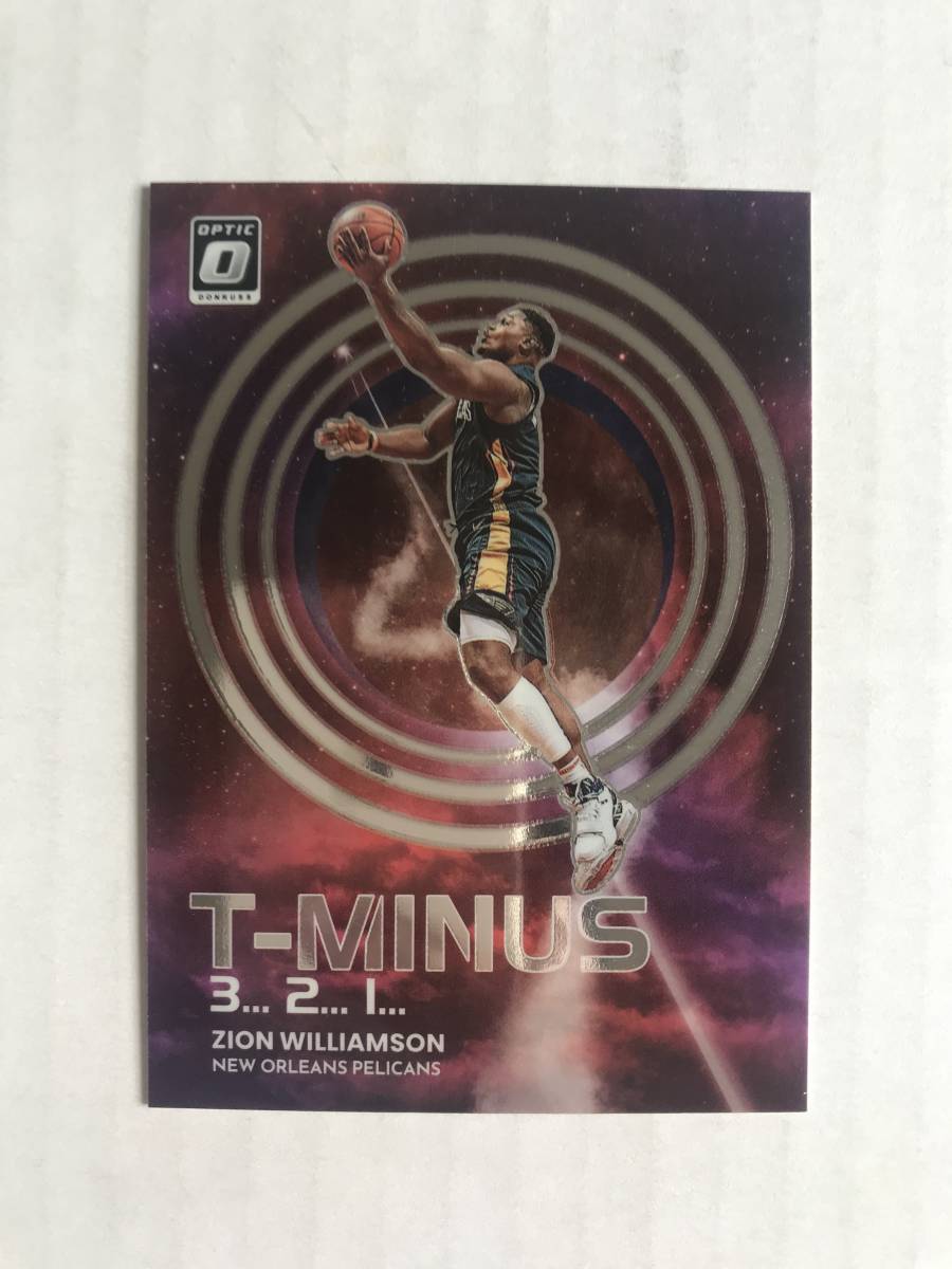 ZION WILLIAMSON 22-23 Panini Donruss Optic T-Minus 3...2...1... インサートカードの画像1