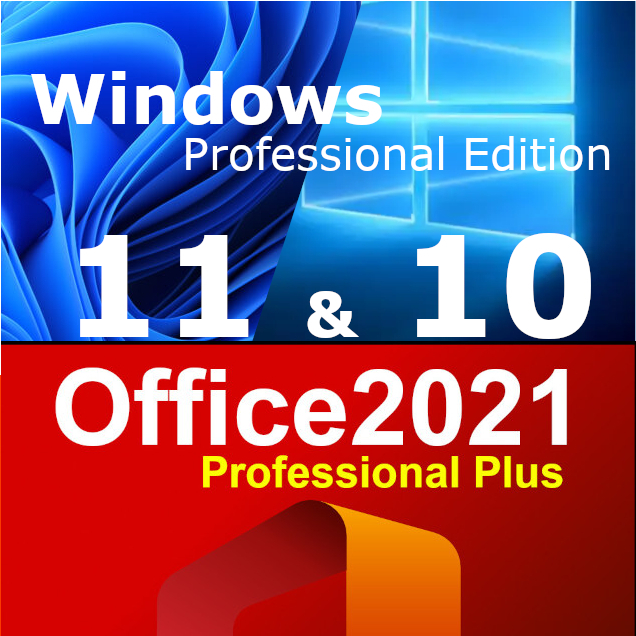 【お得な Win & Office セット】 Windows10 ＆ 11 ☆ Professional + Office2021 Professional Plus_画像1