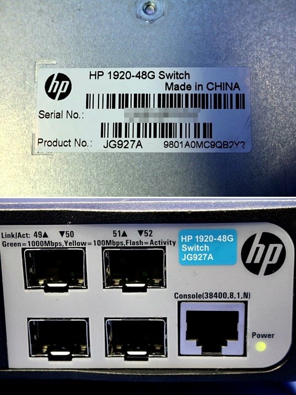 種類豊富な品揃え HP Procurve 1920-48G SFP 48-Port Ethernet Network
