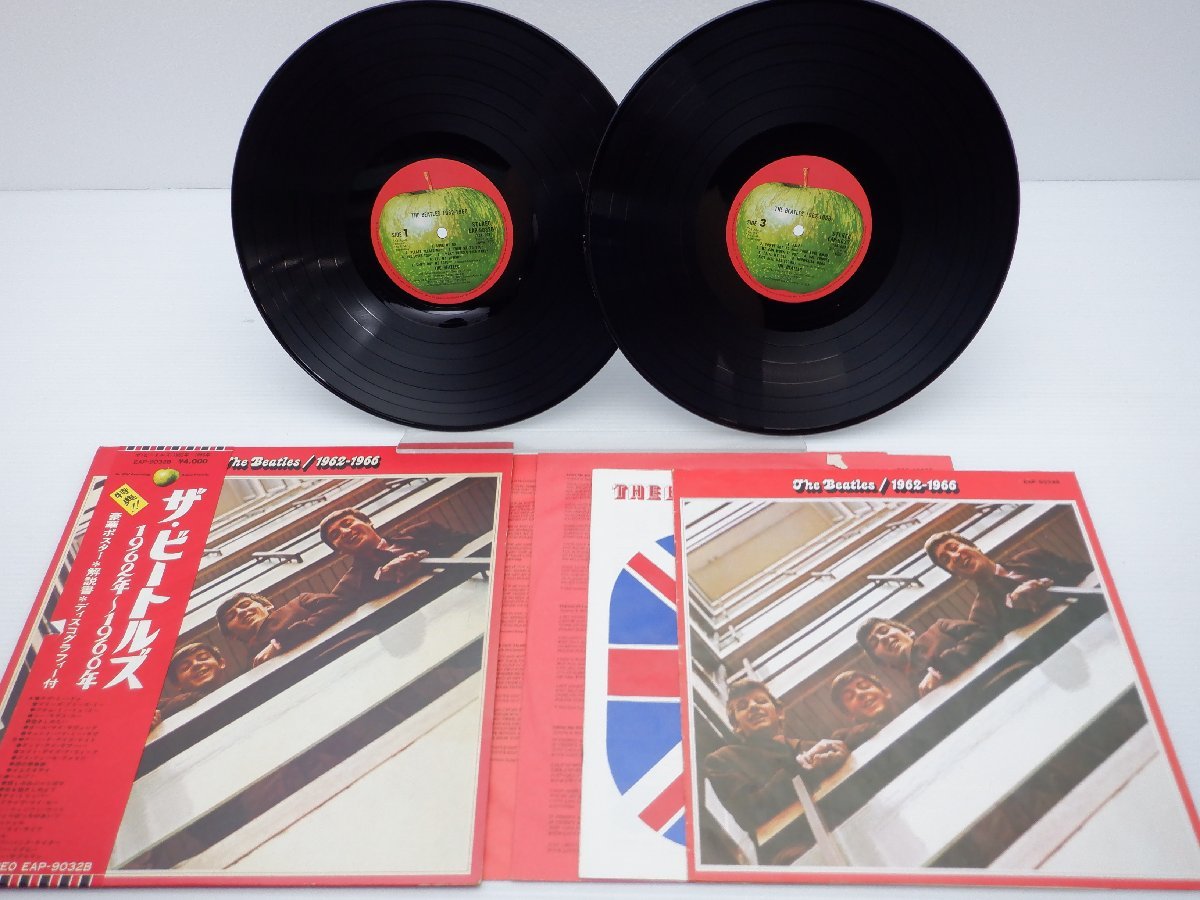 帯付】The Beatles(ビートルズ)「1962-1966」LP（12インチ）/Apple Records(EAP-9032B)/ロック( Beatles, The)｜売買されたオークション情報、ヤフオク! の商品情報をアーカイブ公開
