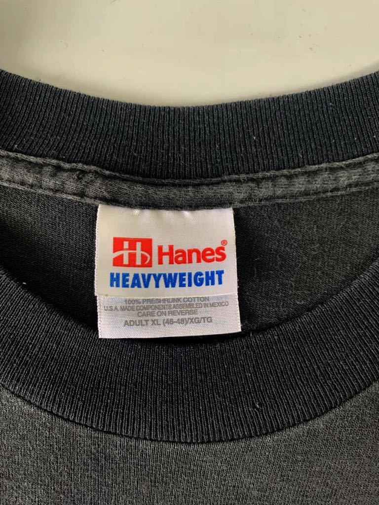 90's VINTAGE 半袖 Tシャツ Hanes XL 90年代 ブラック ローカル 90's VINTAGE 半袖 Tシャツ Hanes XL 90年代 ブラック ローカル