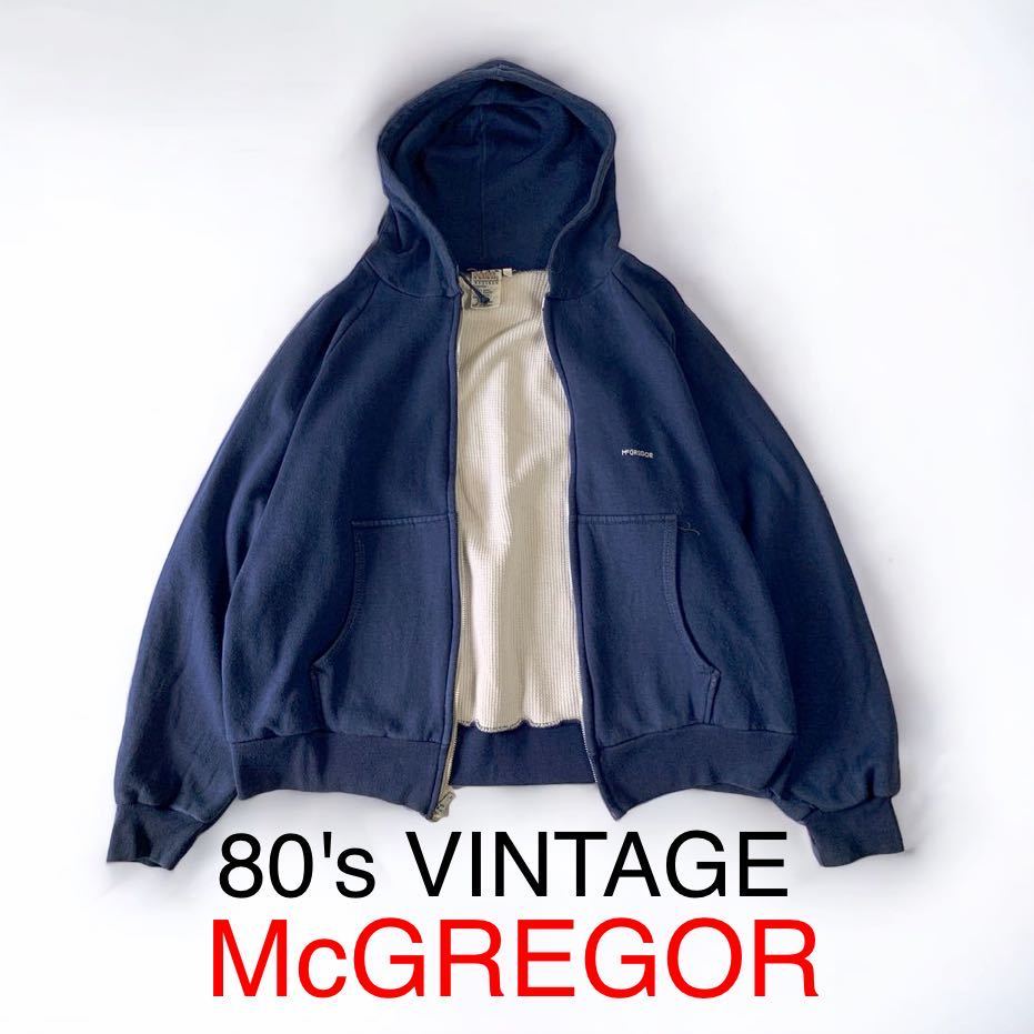 非売品 サーマル付き McGREGOR VINTAGE 80's アルミジップ ダブル