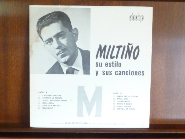 MILTINHO/SU ESTILOー1145 (LP）_画像2