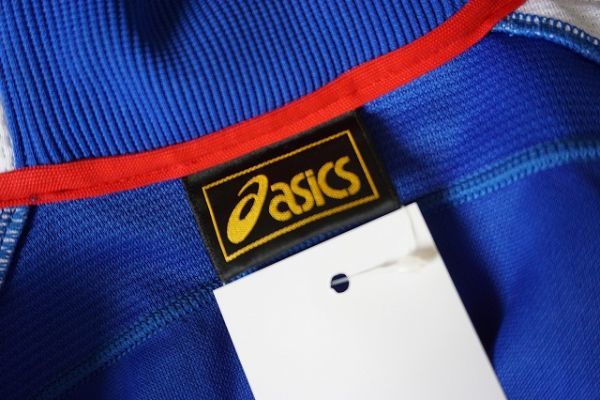 【即決】asics アシックス メンズ ジャージ上下 セットアップ サッカージャージ ブルー系 サイズ：L 【822401】_画像6