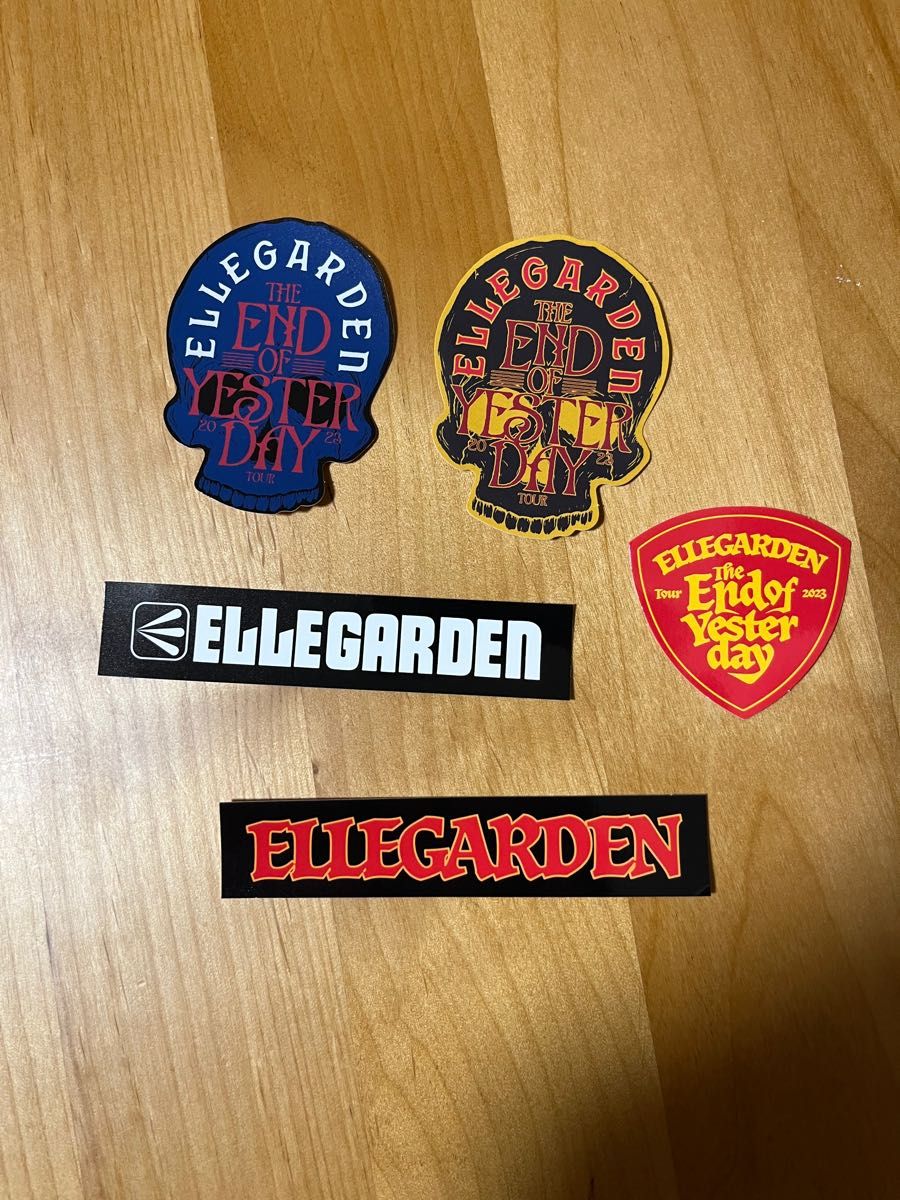 ELLEGARDEN The End of Yesterday パーカー XLサイズ 新品未開封 ステッカー付き