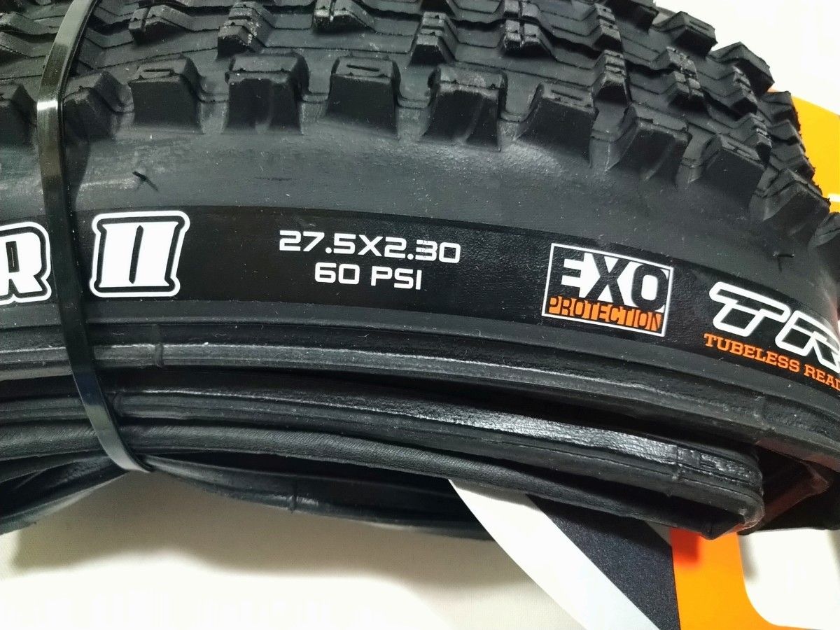 Maxxis High Roller Ⅱ チューブレスレディ 27.5×2.3インチ MTB タイヤ 2本 セット