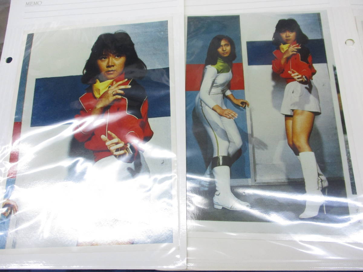 #607 photograph / special effects Squadron mono / at that time / Dengeki Sentai Changeman other /..../ west book@ Hiroko other photograph /9 sheets / size length some 18cm× width some 12.5cm