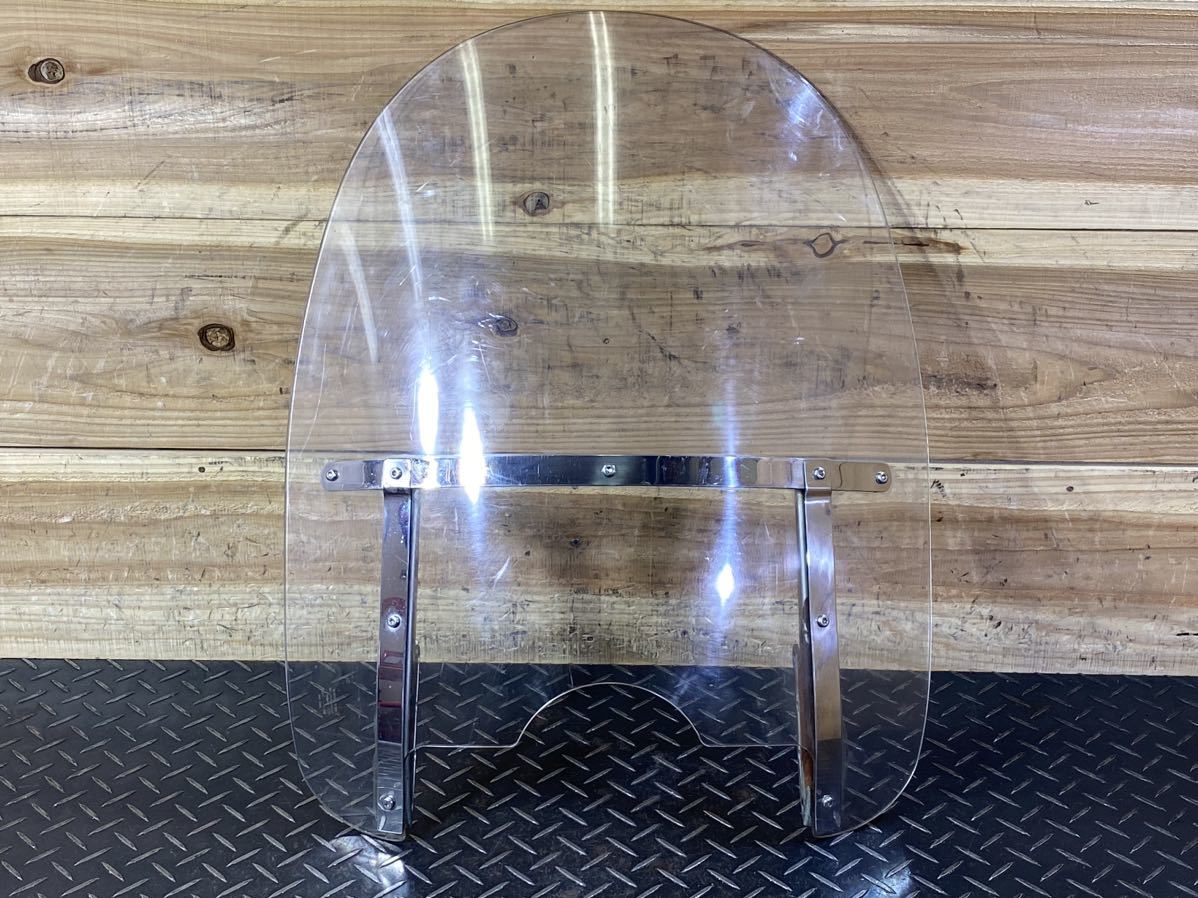 * Harley Davidson * original * screen window shield cowl windshield * evo?FLSTC? worn Tey ji? Softail?FLSTF?FLSTN?FXSTC?*