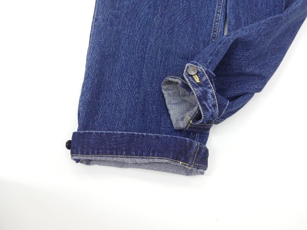 未使用 LUDLOW Protea デニムパンツ 0 ネイビー コットン オーバー