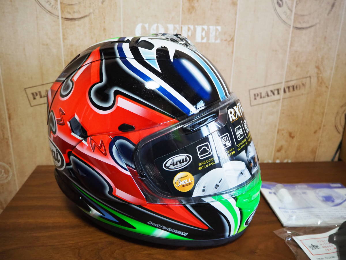 新品未使用】アライ Arai × 56design 「RX-7X Nakano GP shuriken