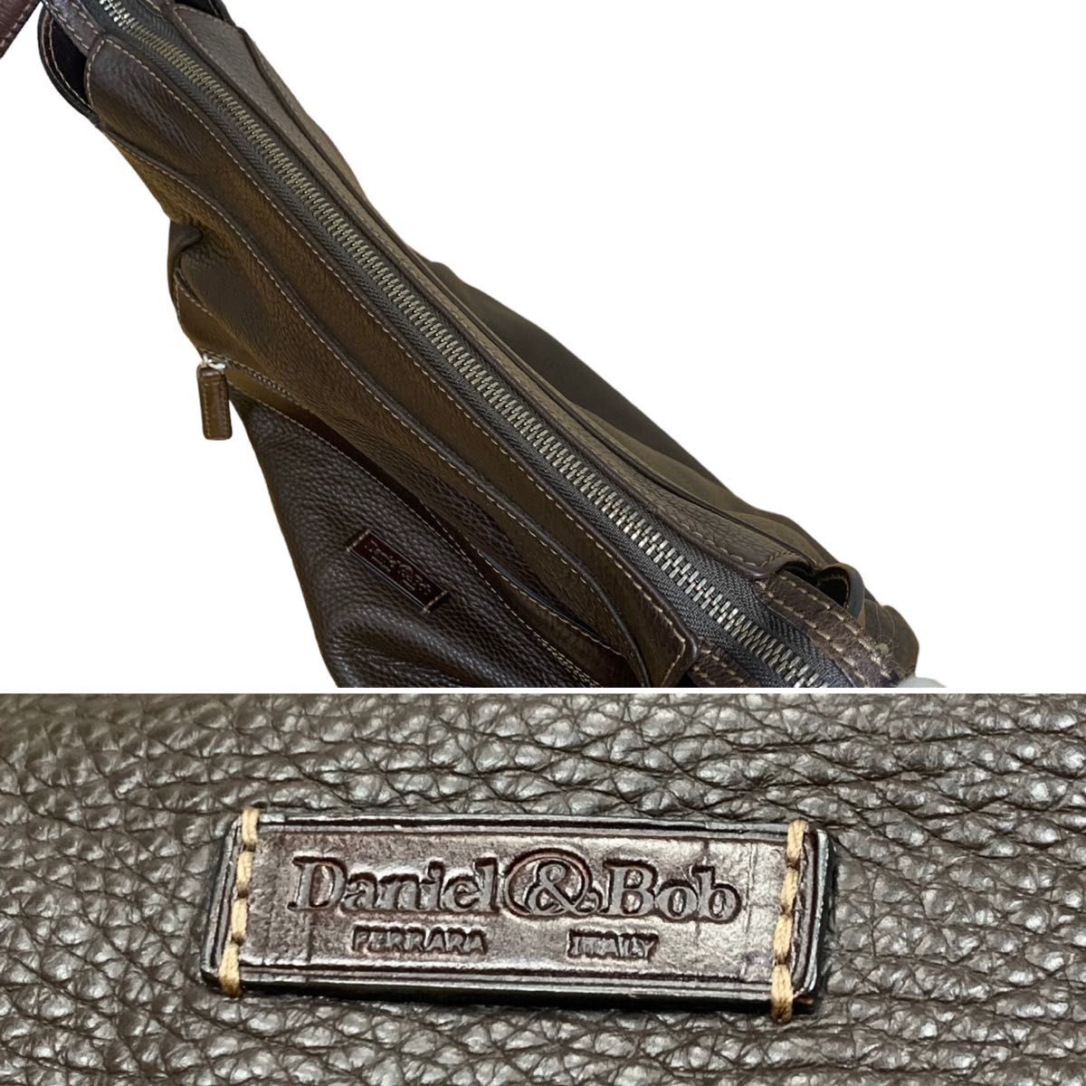 美品】Daniel&Bob ショルダーバッグ レザー シボ革 | noonanwaste.com