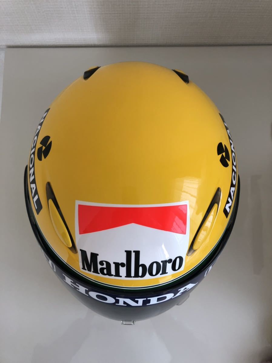 アイルトン-セナ レプリカヘルメット SHOEI ショウエイZ-5 (L)サイズ59