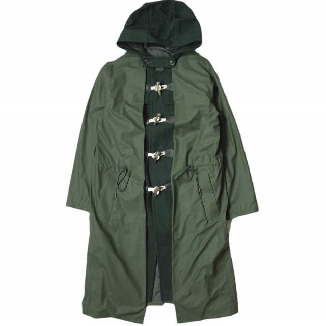 【安心発送】 TOGA VIRILIS トーガビリリース 18AW 日本製 Docking Duffle Coat ドッキングダッフルコート TV82-FA317 44 GREEN アウター g11480 トーガ 【安心発送】 TOGA VIRILIS トーガビリリース 18AW 日本製 Docking Duffle Coat ドッキングダッフルコート TV82-FA317 44 GREEN アウター g11480 トーガ