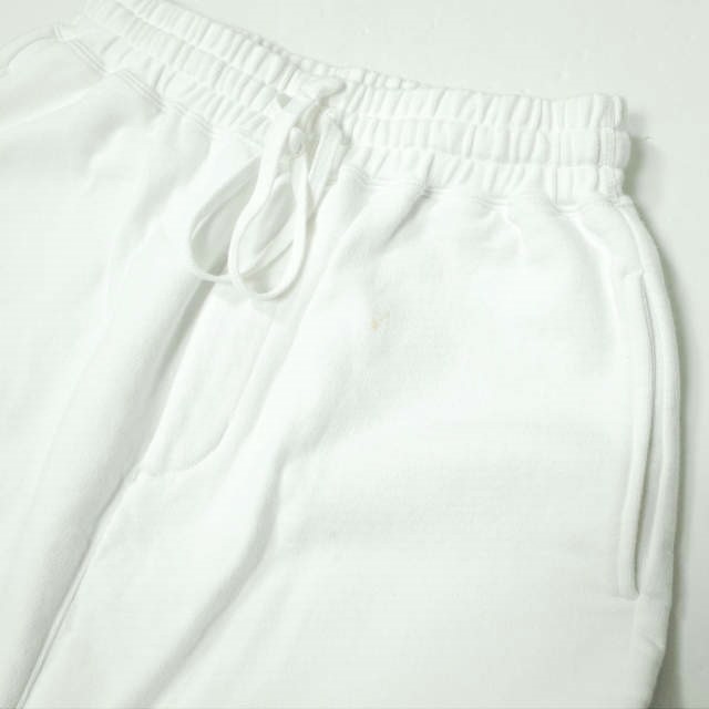UNUSED アンユーズド 日本製 Sweat Shorts ルーズ スウェットショーツ UW0493 1 ホワイト イージー ショートパンツ ボトムス g9863_画像4